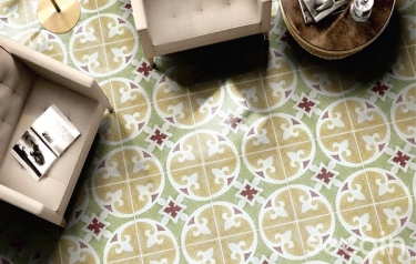 Encaustic terrazzo 300x300